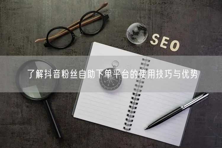 了解抖音粉丝自助下单平台的使用技巧与优势